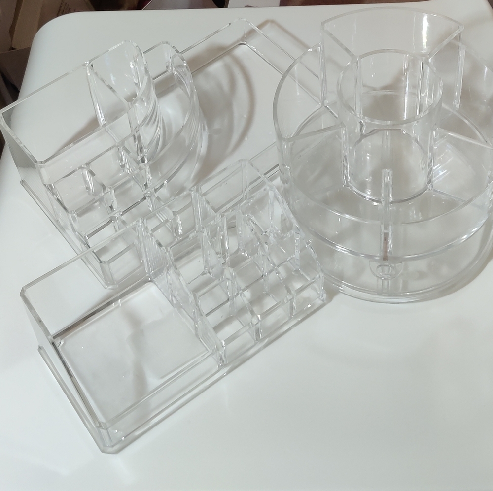 Acrylic Cosmetic Organizers